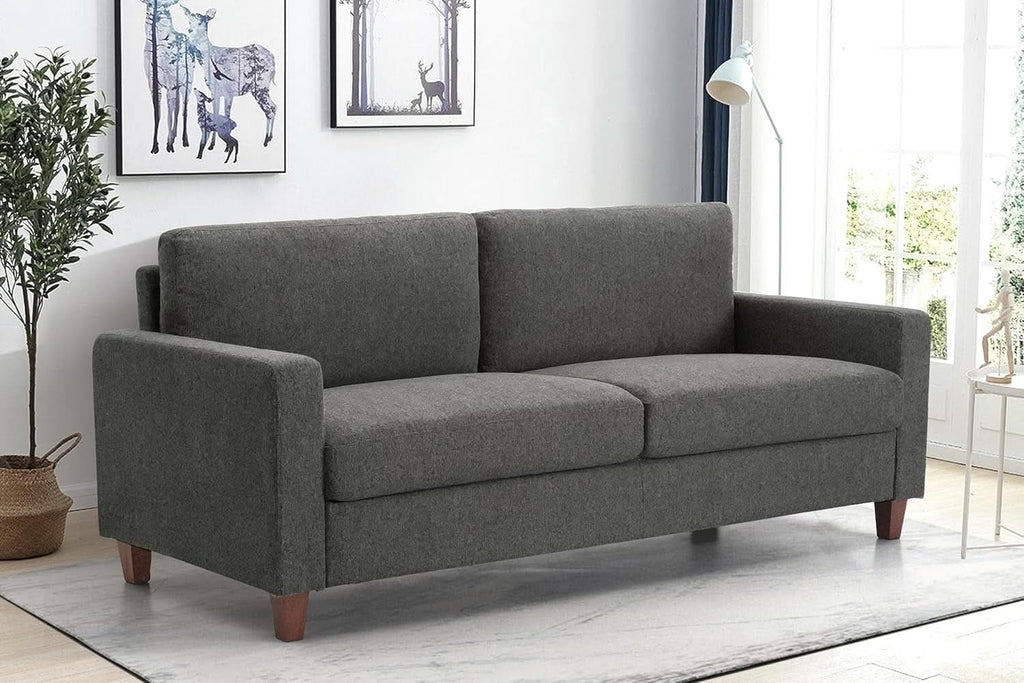 Miles Grey Sofa and Loveseat Set