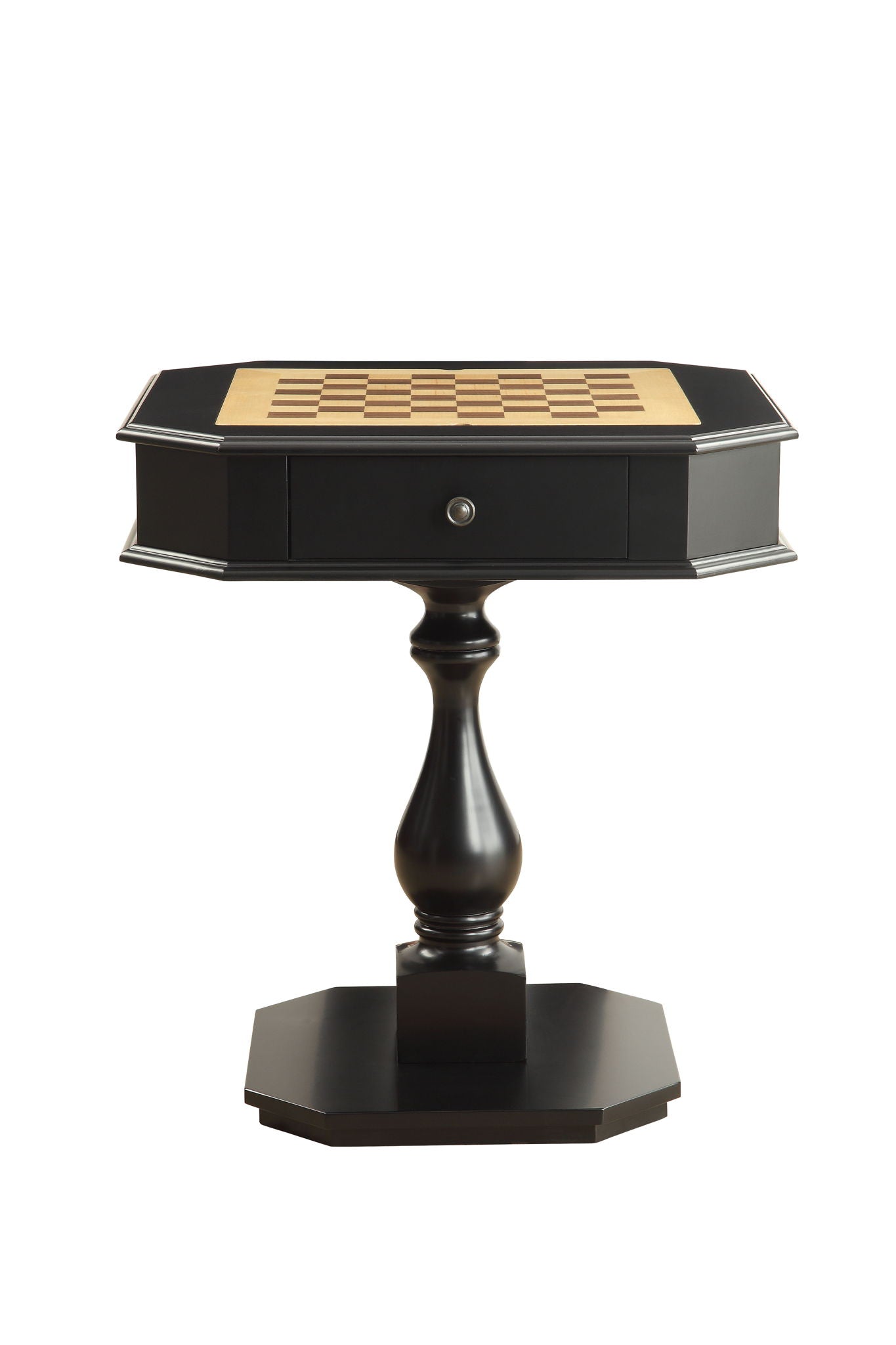 Bishop Reversible Chess & Checkers Game Table