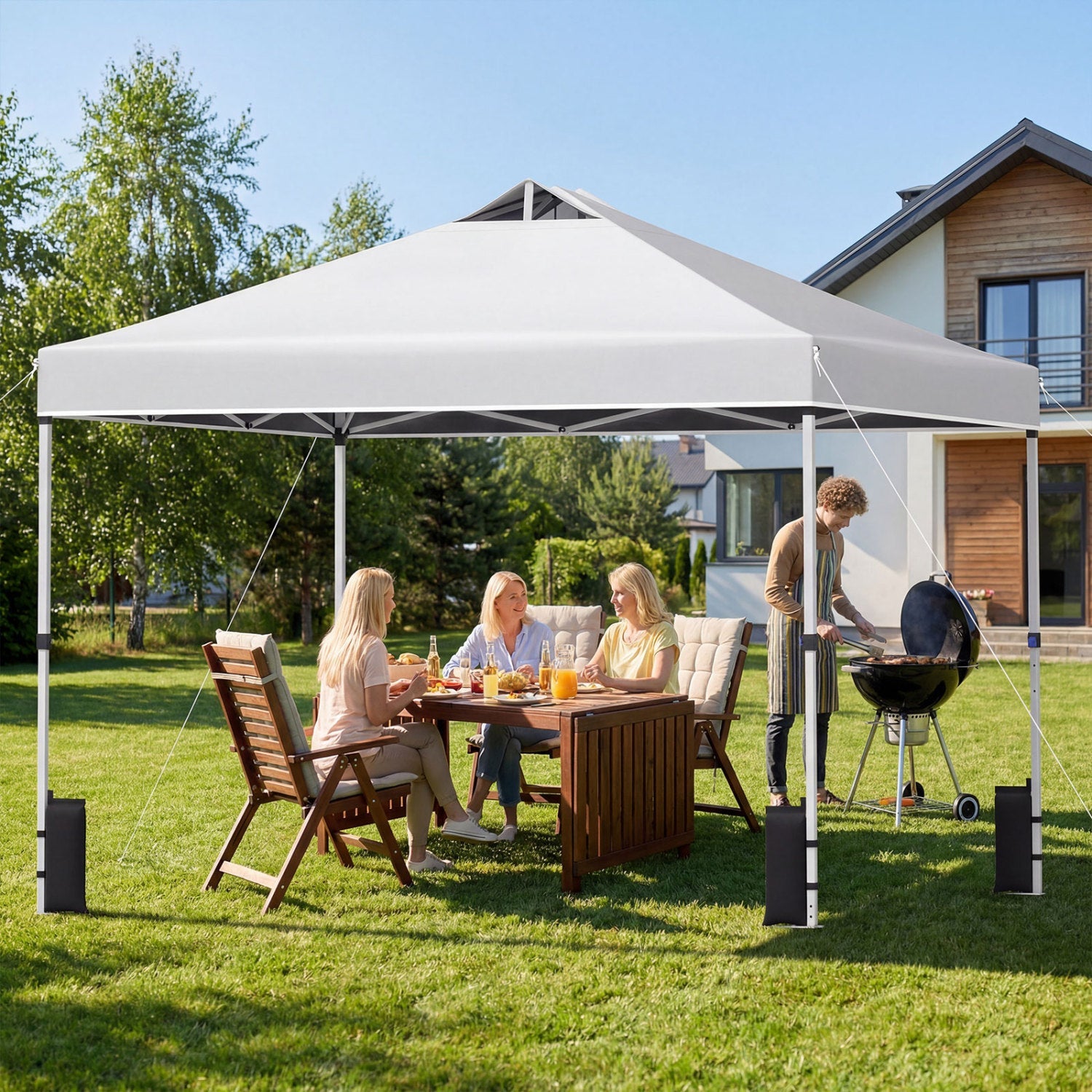 10 x 10 Feet Outdoor Commercial Pop up Canopy Tent