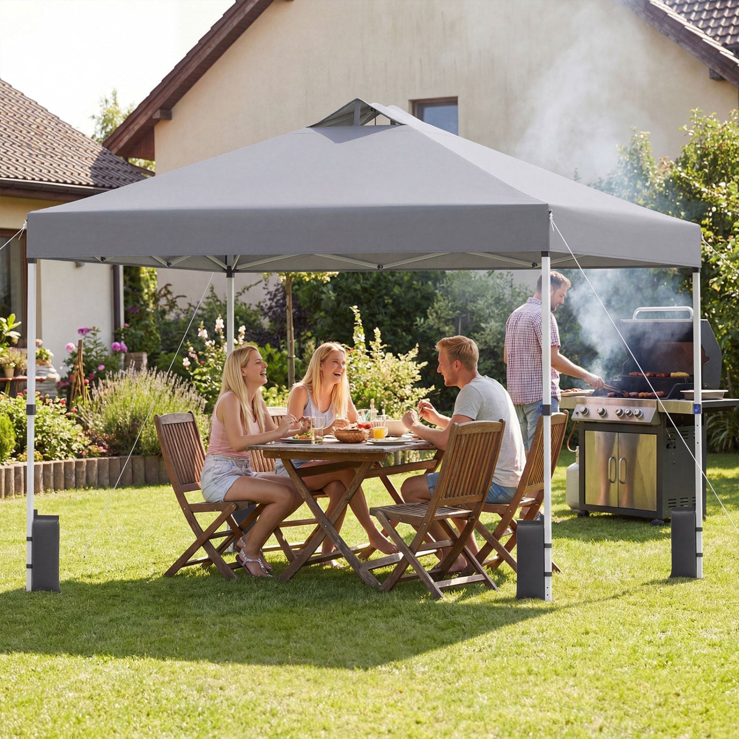 10 x 10 Feet Outdoor Commercial Pop up Canopy Tent