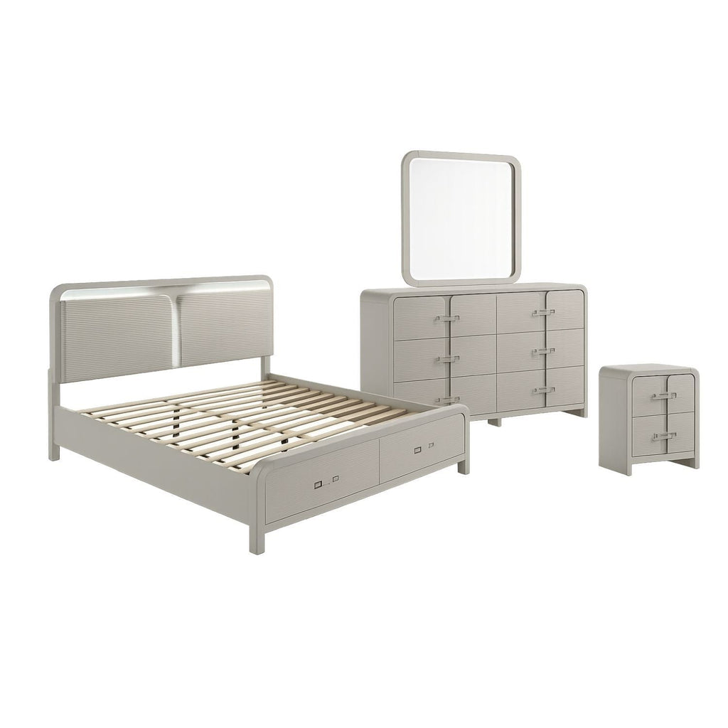 Aria Modern Storage Bedroom Set