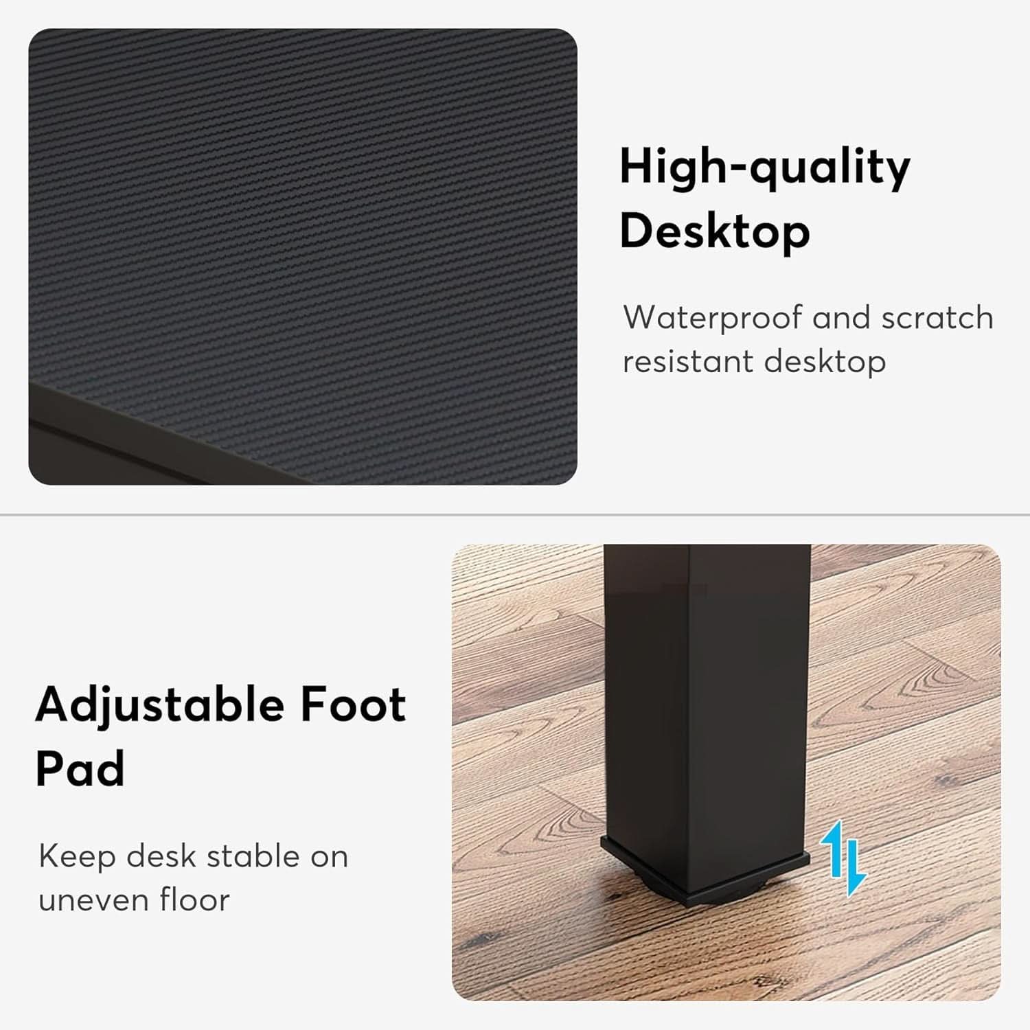 78.7-Inch Two-Person Industrial Desk