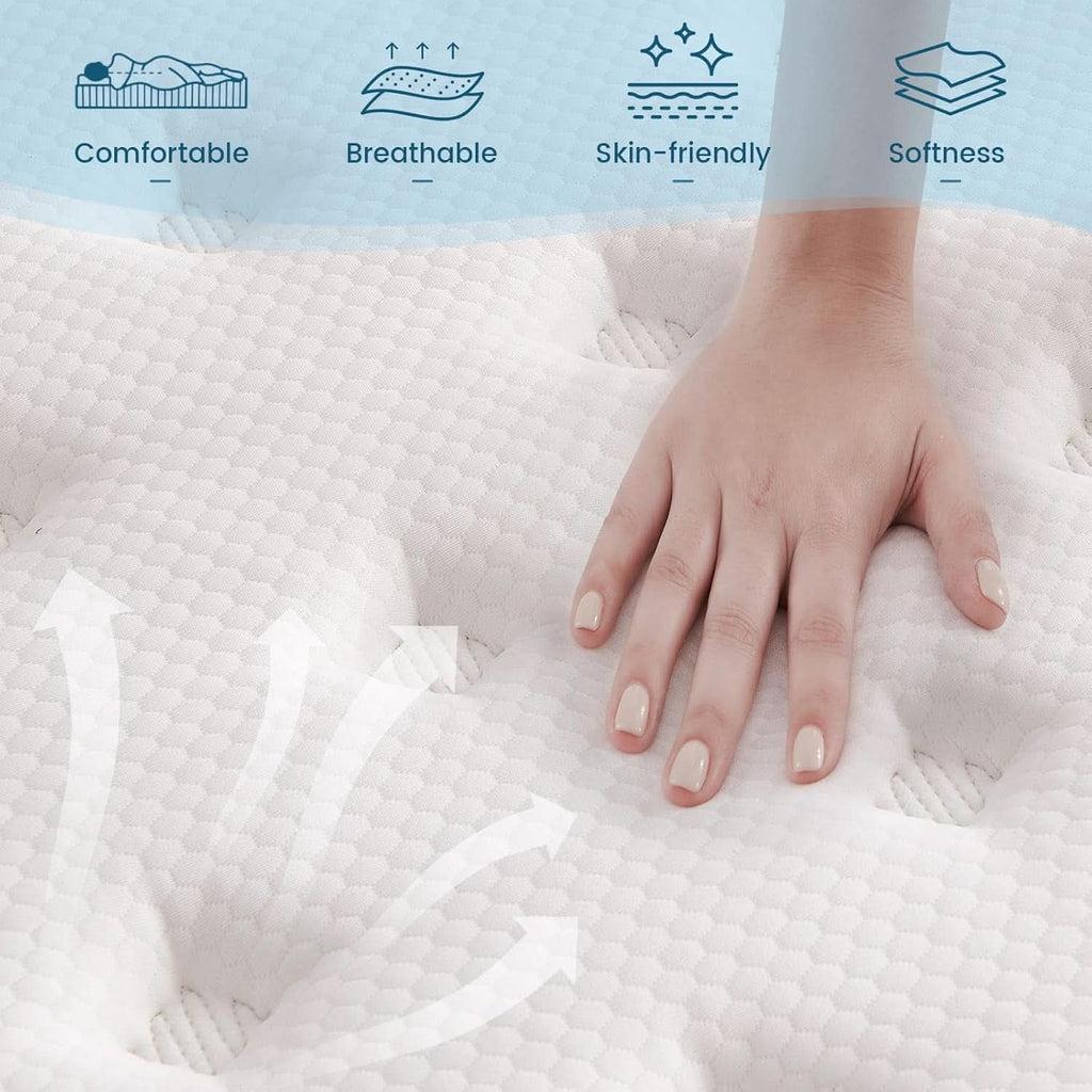 Industrial Grade Size Memory Foam Hybrid Mattress Stability Pro Plus