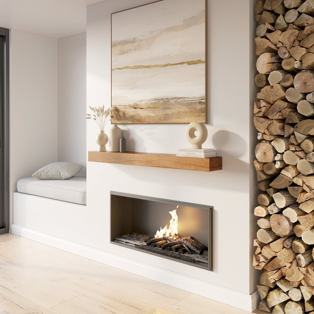 Classic Paulownia Mantel Shelf