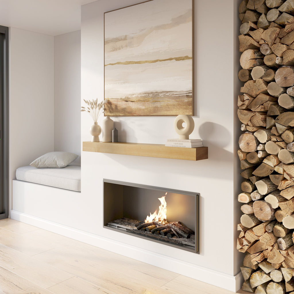 Classic Paulownia Mantel Shelf