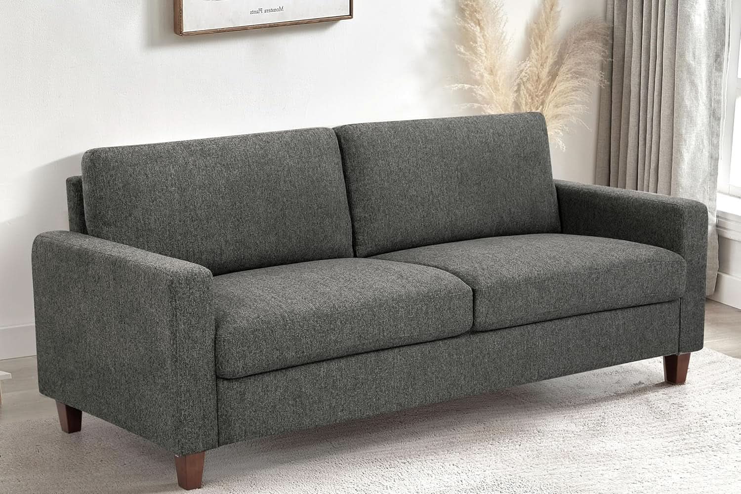 Miles Grey Sofa and Loveseat Set