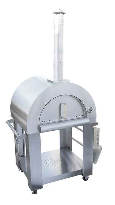 KoKoMo 32-Inch Built-In Wood-Fired Outdoor Pizza Oven