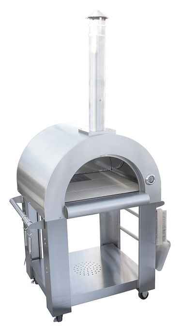 KoKoMo 32-Inch Built-In Wood-Fired Outdoor Pizza Oven