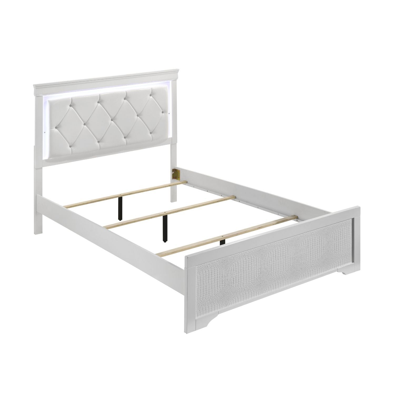 Blaze LED Upholstered Bedroom Set
