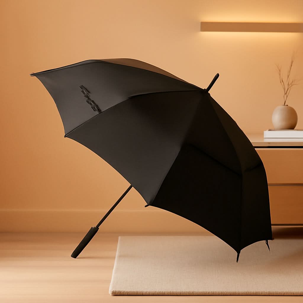 72 Inch Windproof Golf Umbrella Auto Open Double Canopy