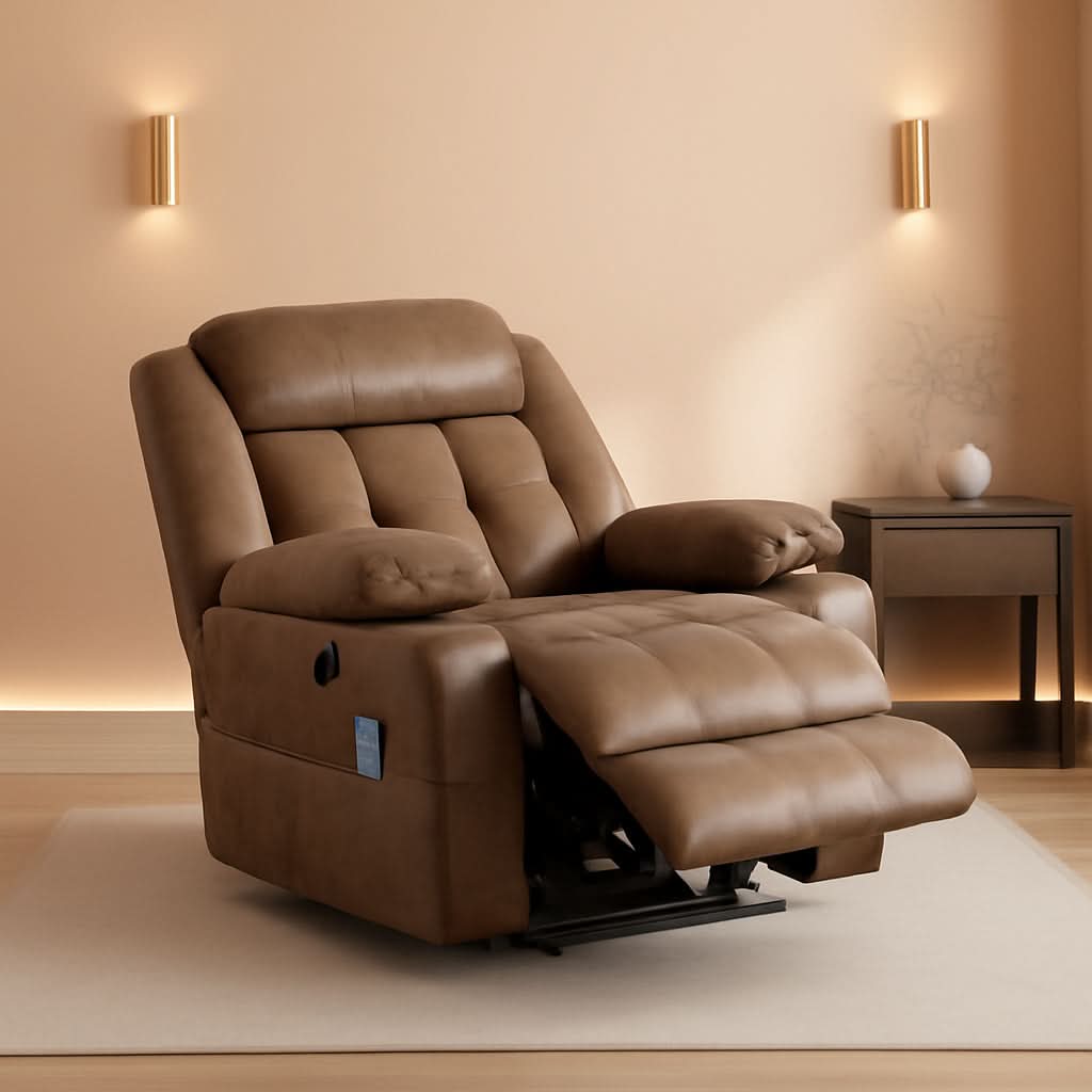 Tall Man Lift Recliner With Massage For Extended Comfort