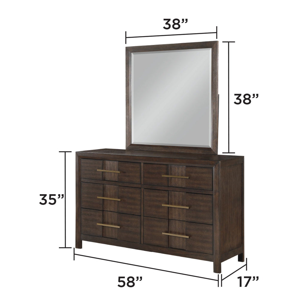 Kenzo LED Storage Bedroom Set