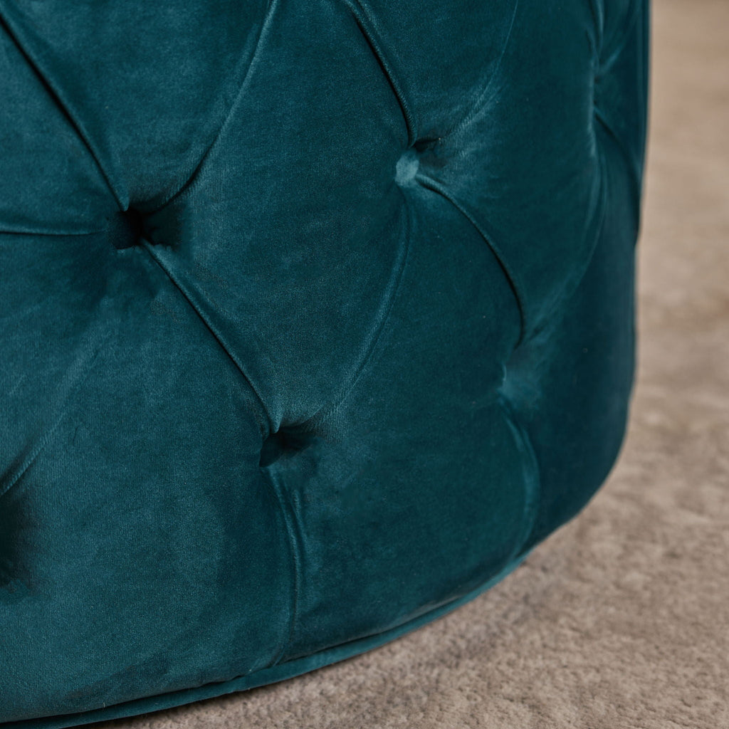 Modern Glam Ottoman Velvet
