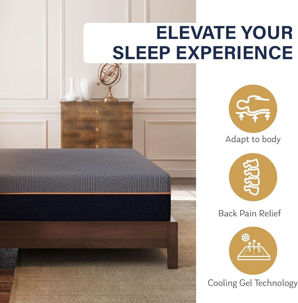 Queen Twelve Inches Gel Cooling Technology Pro Mattress