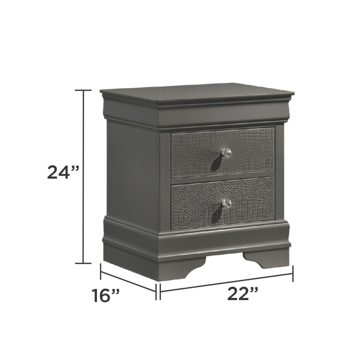 Blaze LED Upholstered Bedroom Set