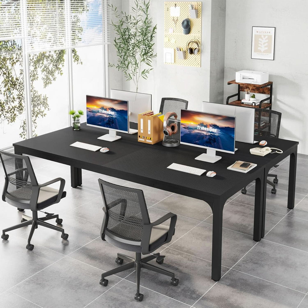78.7-Inch Two-Person Industrial Desk