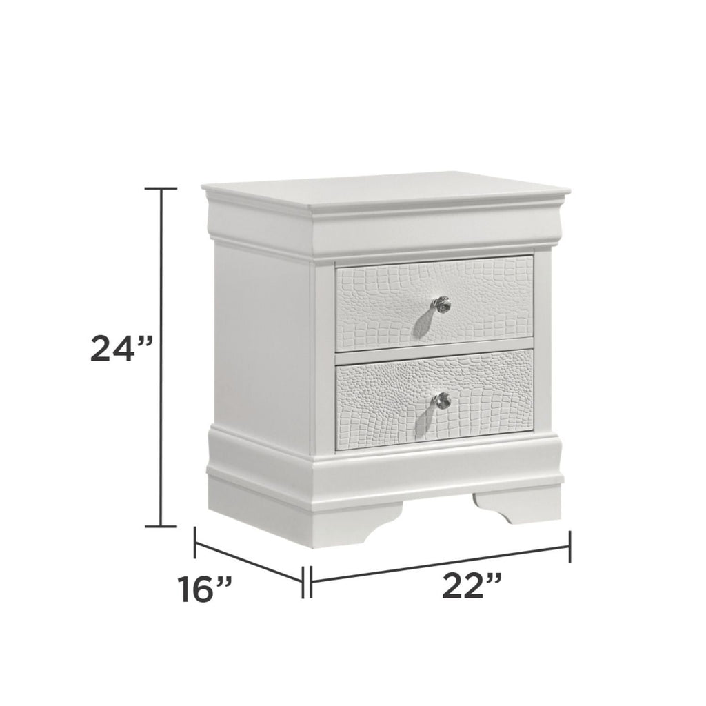 Blaze LED Upholstered Bedroom Set