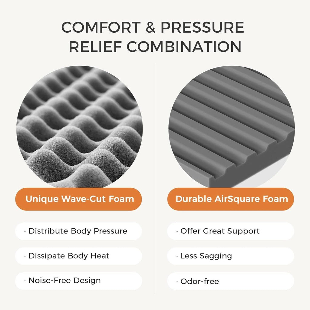 Queen 10 Inch Boxed Memory Foam MattressReliefIsolation