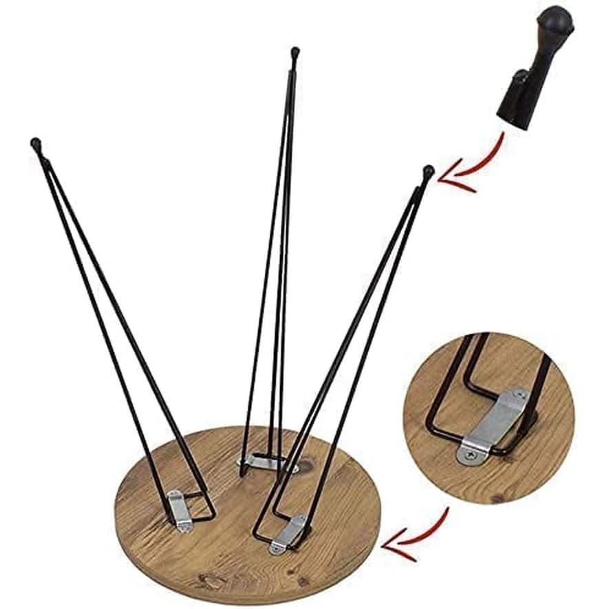 Grey Marble Nesting Tables Set Of 3 Modern Round End Tables