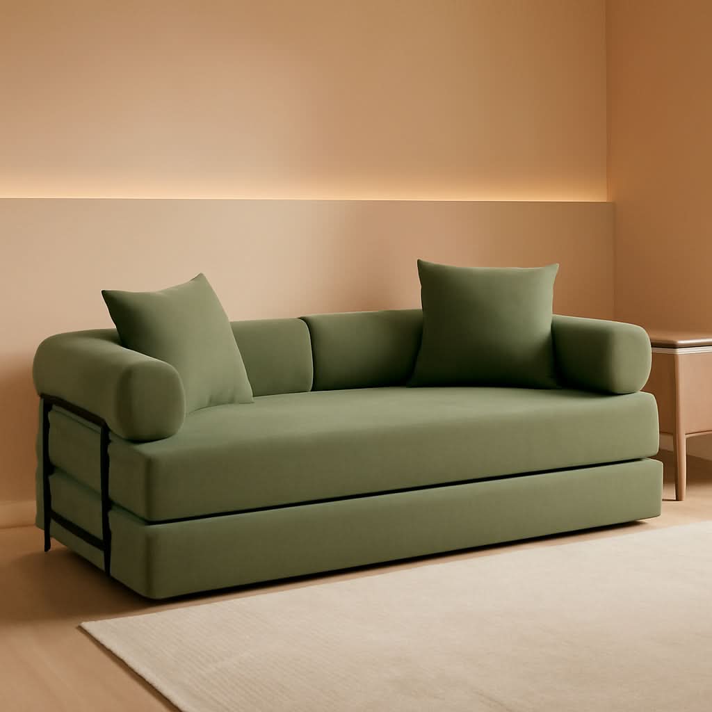 78.5 Inch Convertible Folding Sofa Bed with Versatility