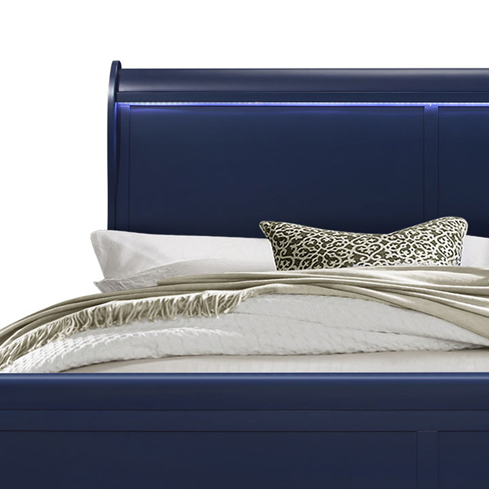 Charlston - 5 Piece Bedroom Set With LED Headboard
