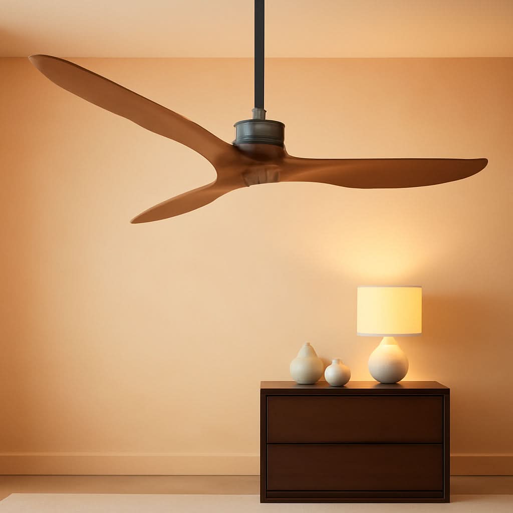 52 Inch Low Profile Ceiling Fan With Remote Indoor Outdoor