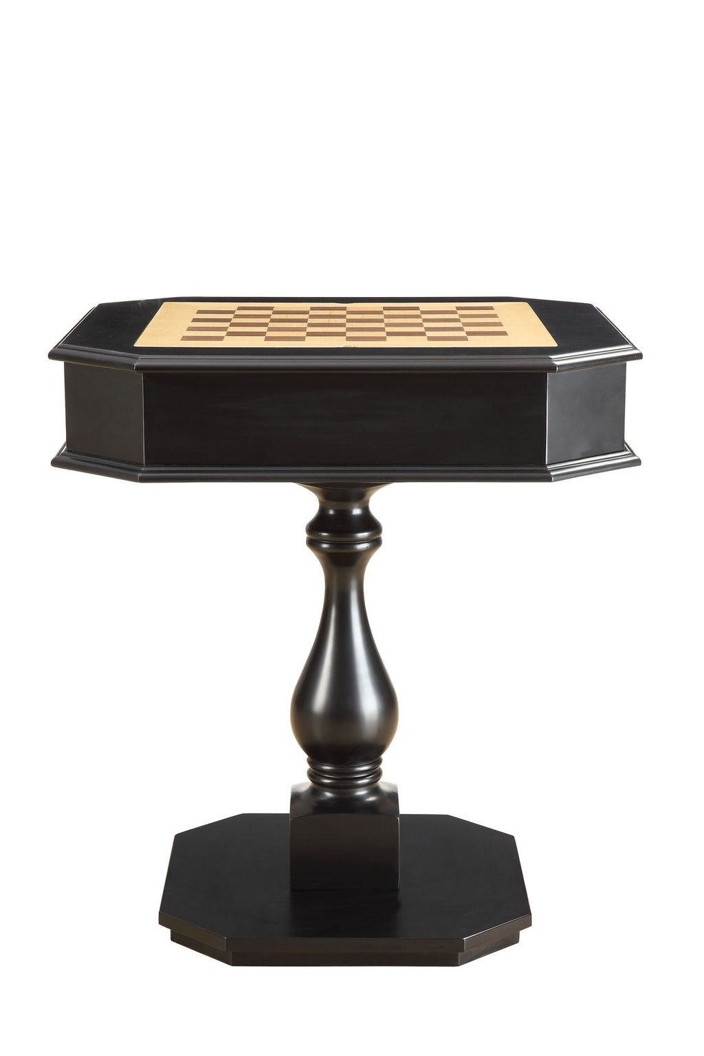 Bishop Reversible Chess & Checkers Game Table