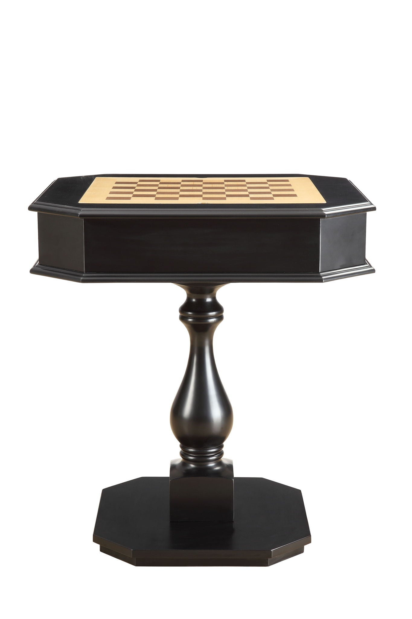 Bishop Reversible Chess & Checkers Game Table