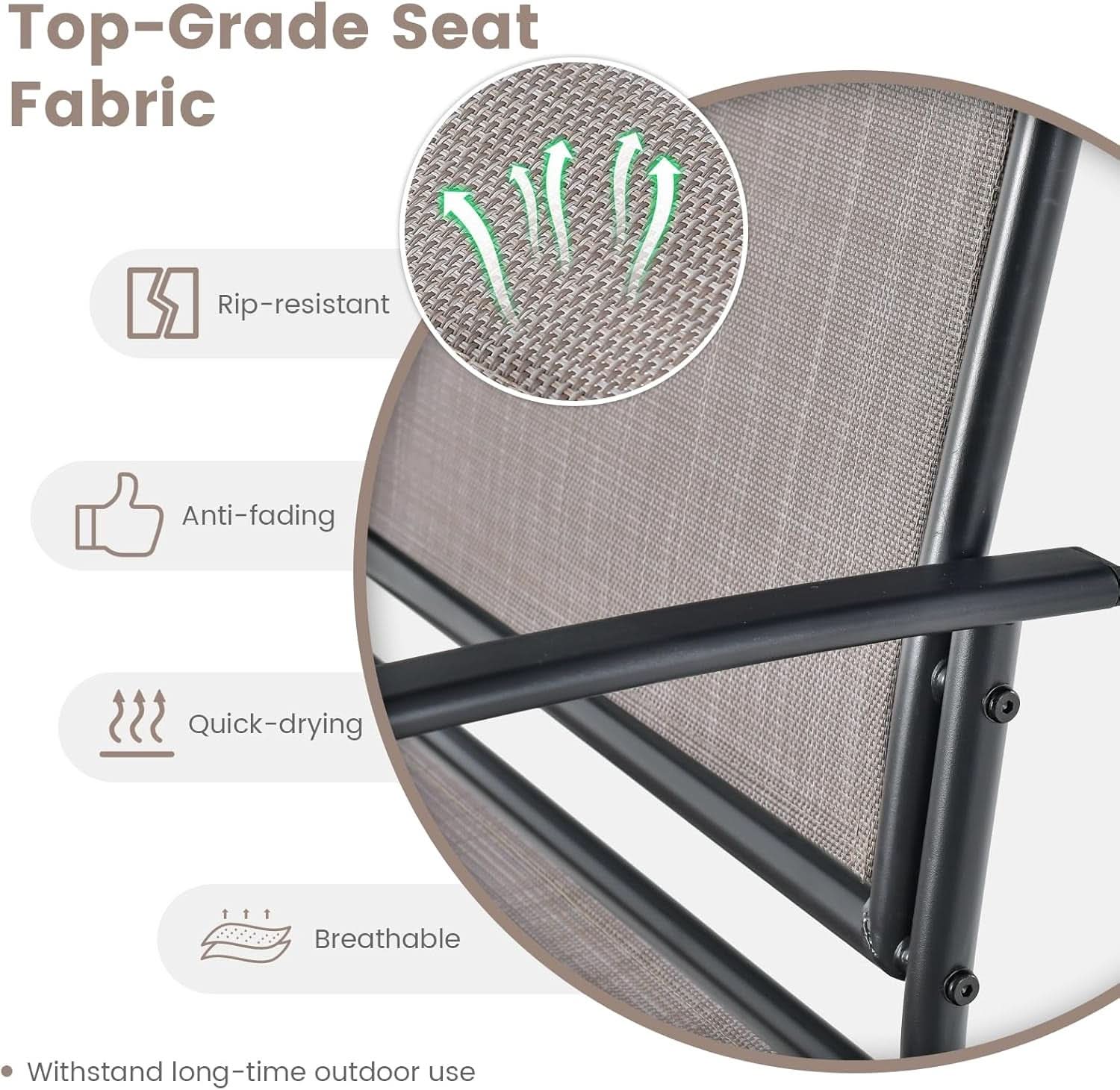 4 Piece Patio Glider Set With Gliding Loveseat Glass Table