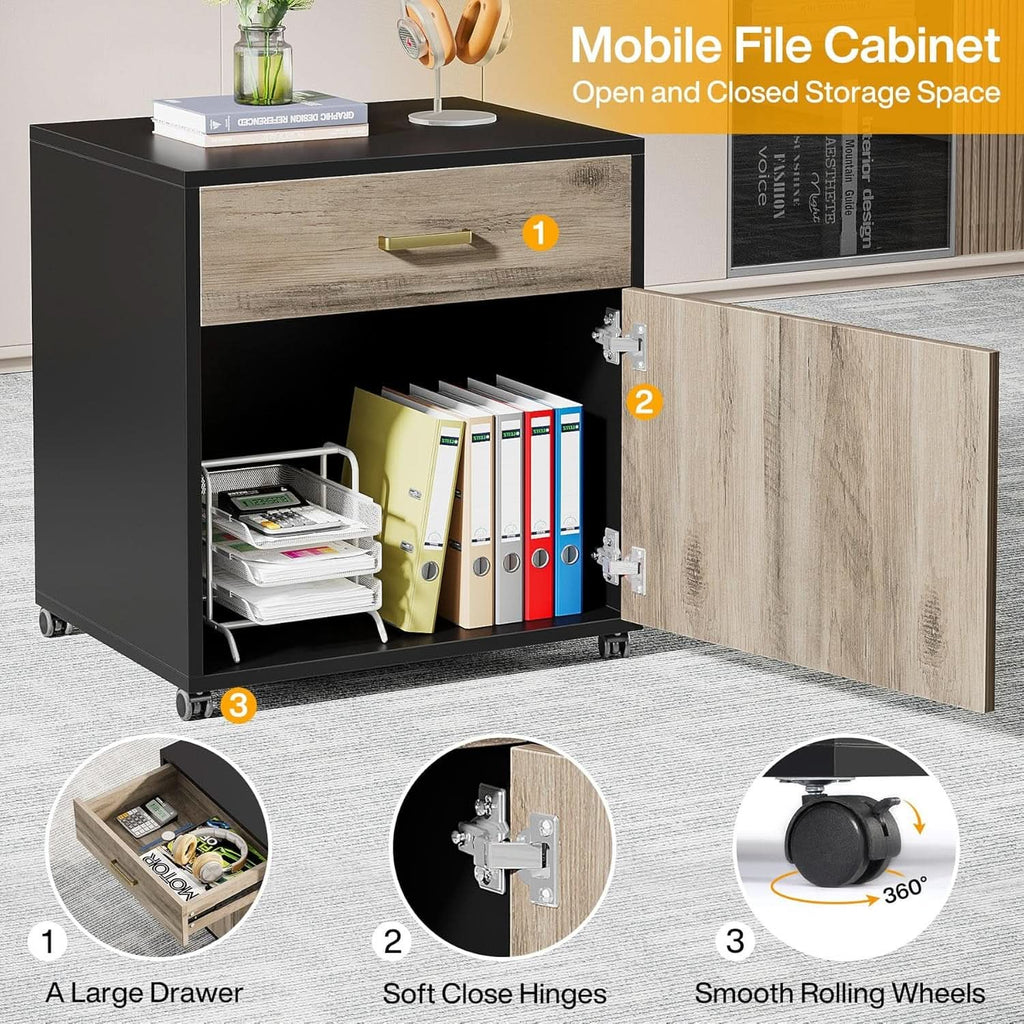 Extra-Large L-Shaped Executive Desk in Retro Gray