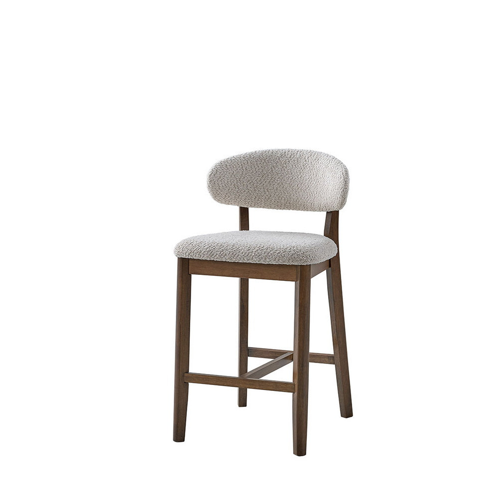 ACTU 26-Inch Upholstered Counter Stools Set of 2