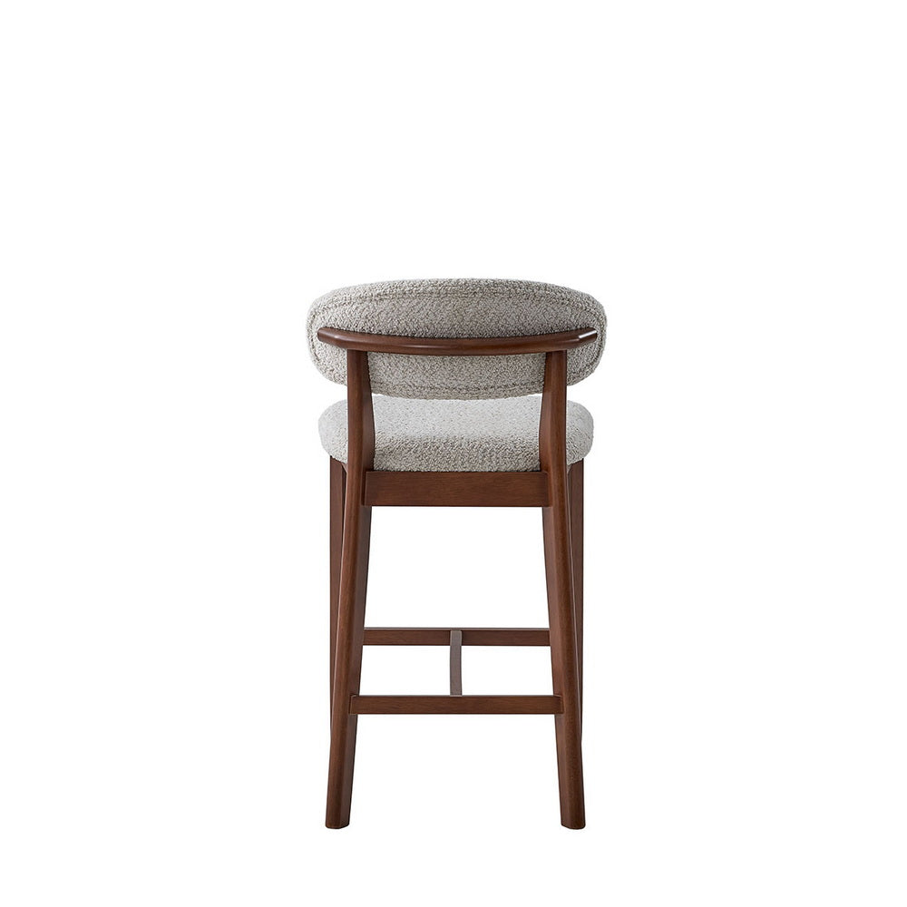 ACTU 26-Inch Upholstered Counter Stools Set of 2