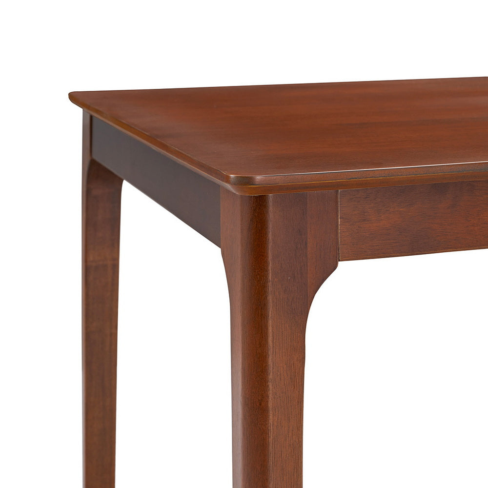 ACTU Solid Wood Dining Set with Upholstered Chairs