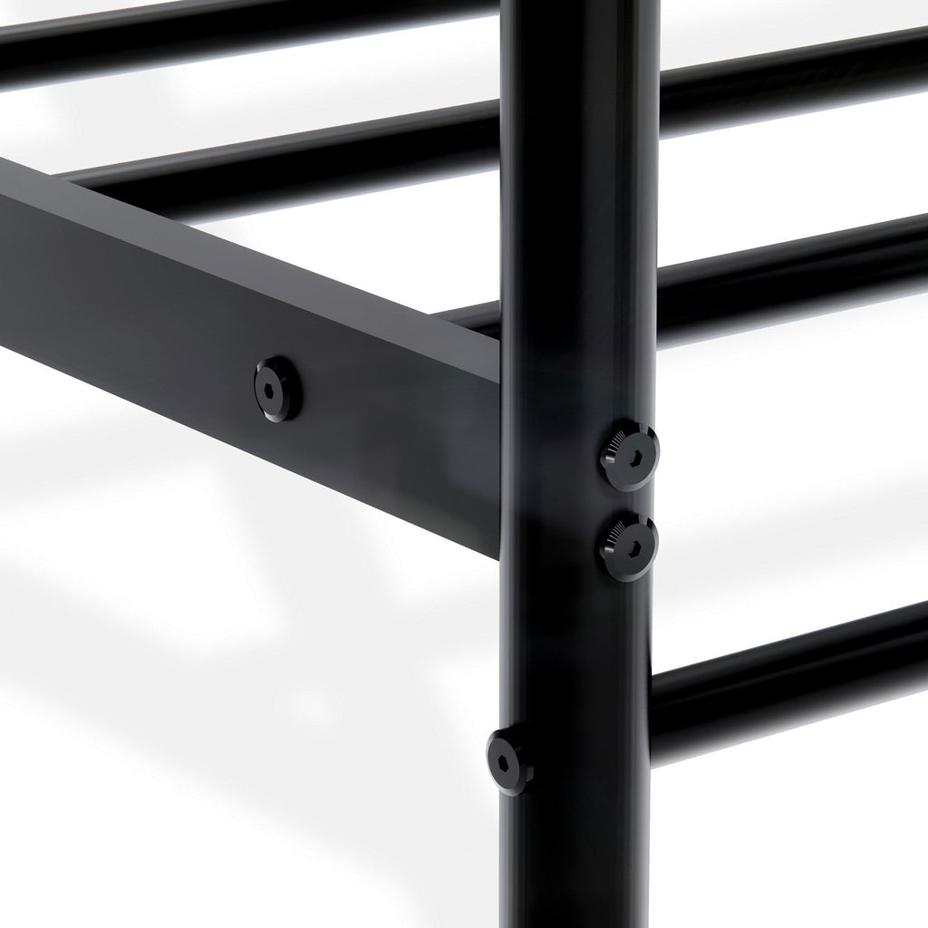Anniston Queen Canopy Bed in Black