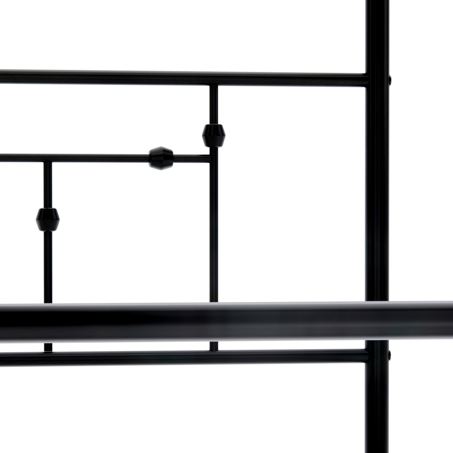 Anniston Queen Canopy Bed in Black