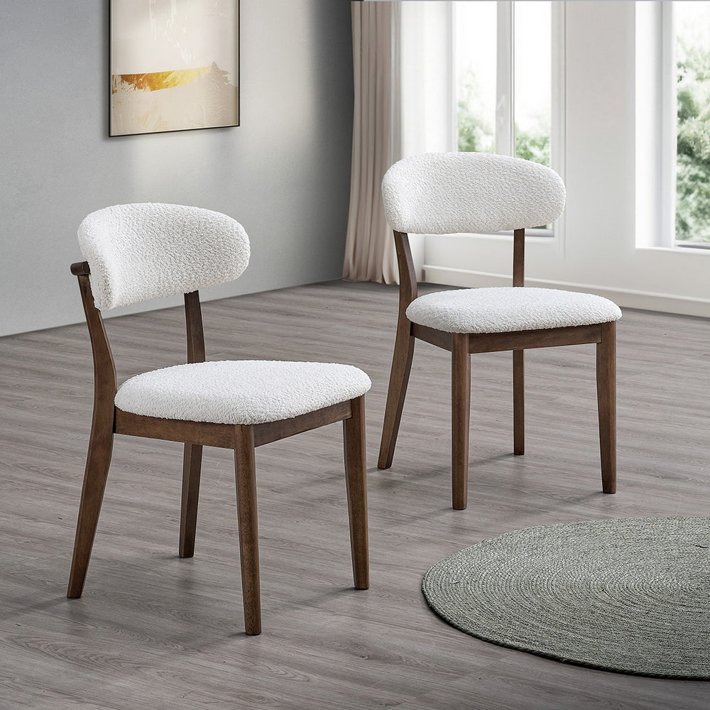 ACTU Modern Dining Set with Upholstered Chairs