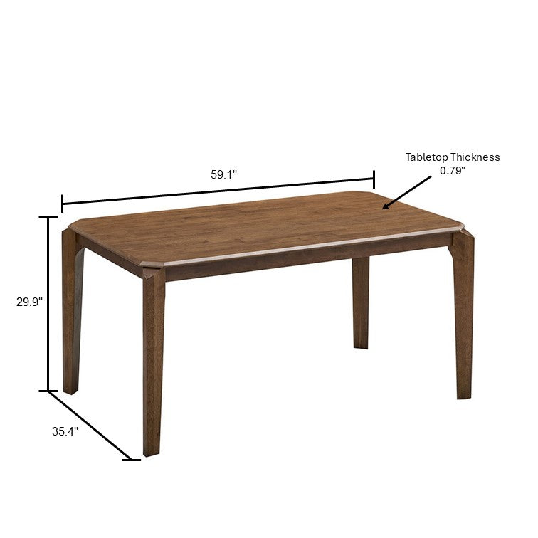ACTU 59-Inch Modern Dining Set