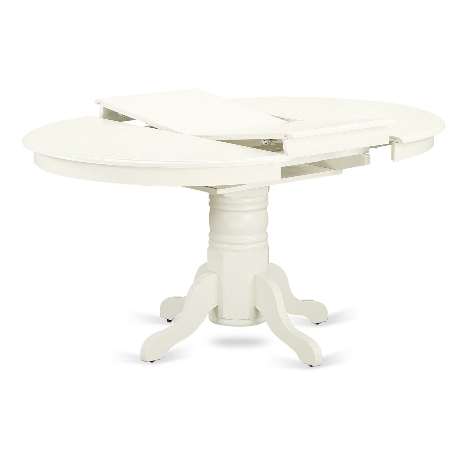 5-Piece Oval Dining Set with Blue Upholstered Chairs