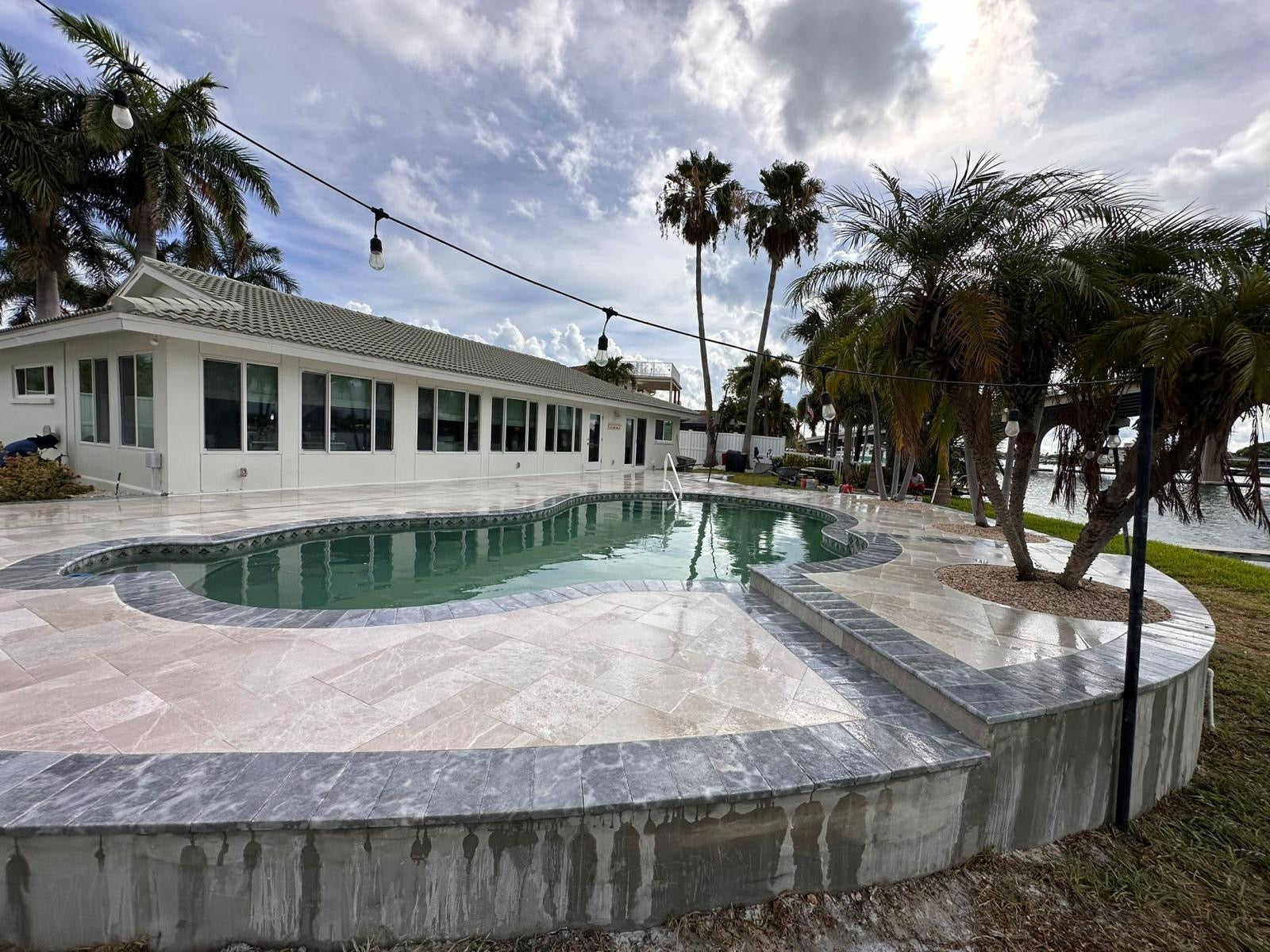 Aegean Royal Gray Tumbled Marble Pavers