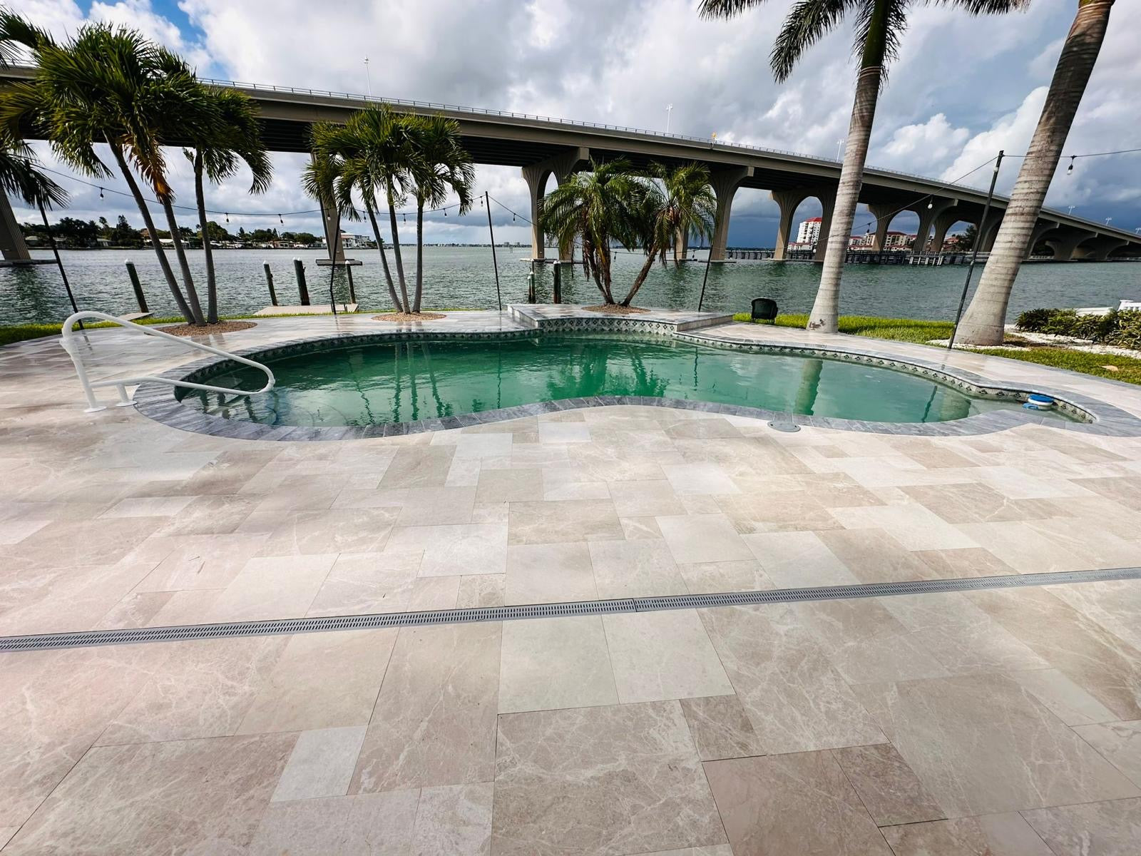 Aegean Royal Gray Tumbled Marble Pavers