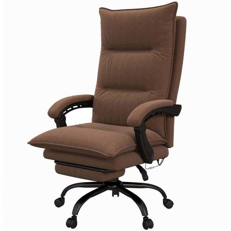 Brown Executive Heated Massage Office Chair
