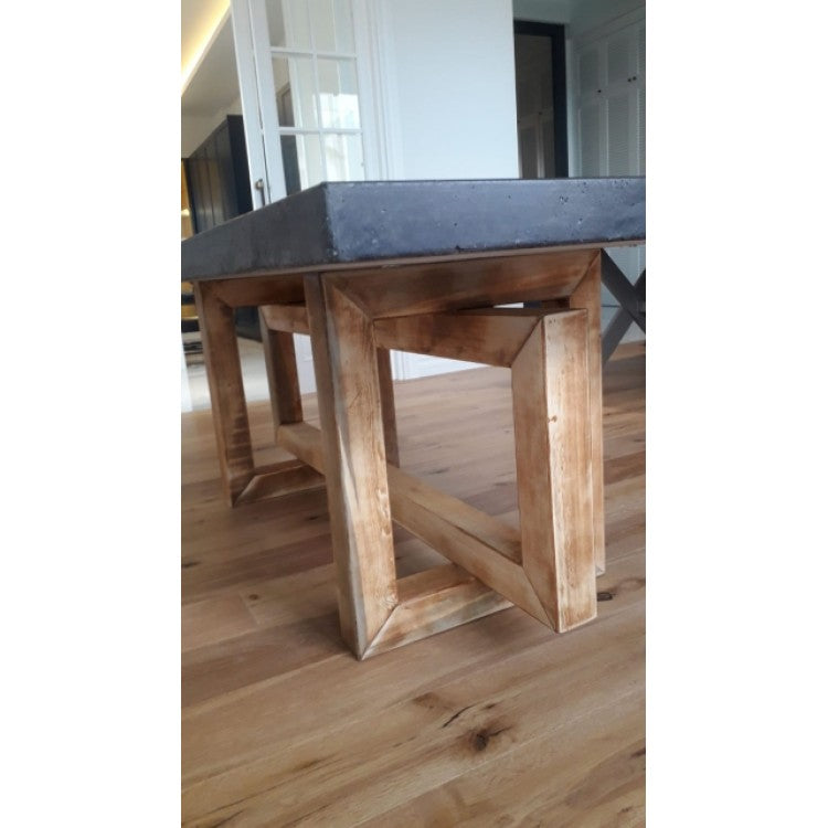 Barocco Aesgaard Lightweight Concrete Rectangular Dining Table - (W)47" (L)138" (H)29.5"