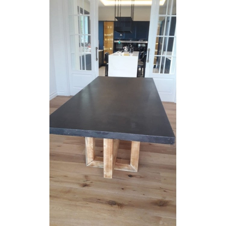 Barocco Aesgaard Lightweight Concrete Rectangular Dining Table - (W)47" (L)138" (H)29.5"