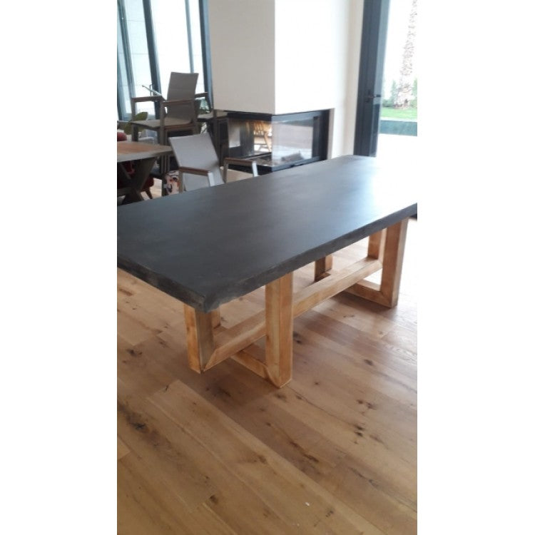 Barocco Aesgaard Lightweight Concrete Rectangular Dining Table - (W)47" (L)142" (H)29.5"