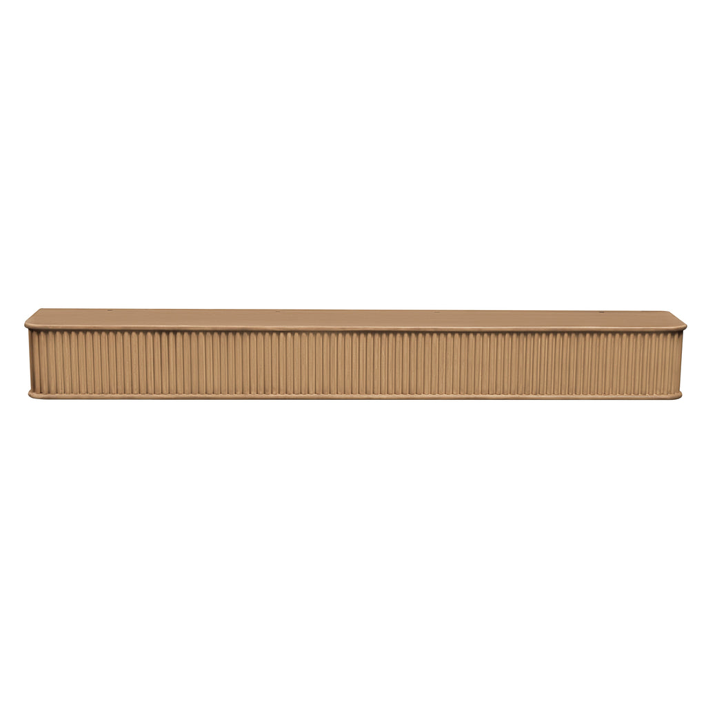 Fluted Mantel Shelf
