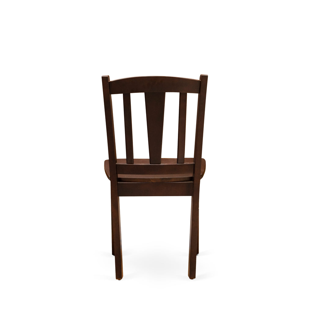 Amelia 5-Piece Mahogany Dining Set