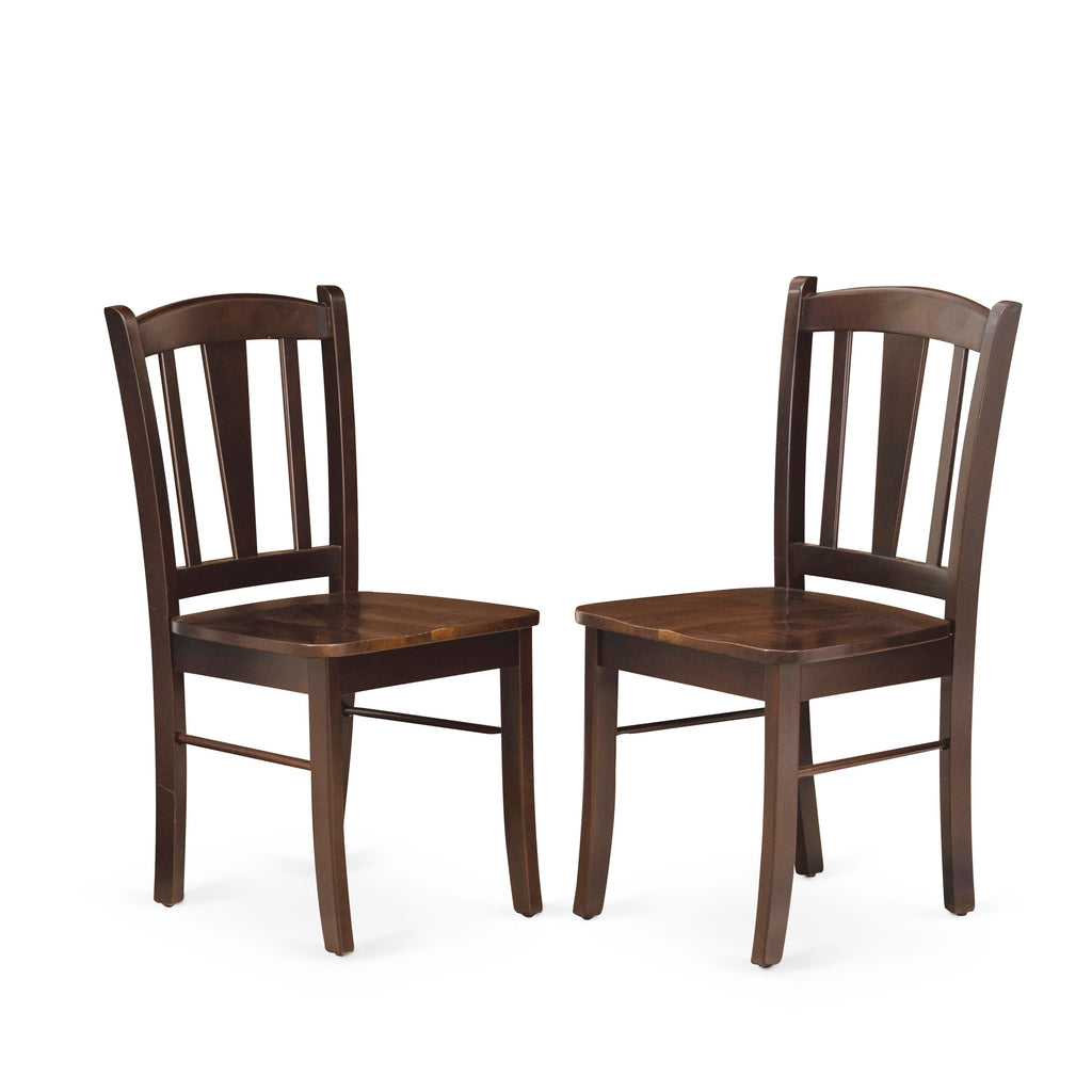 Amelia 5-Piece Mahogany Dining Set