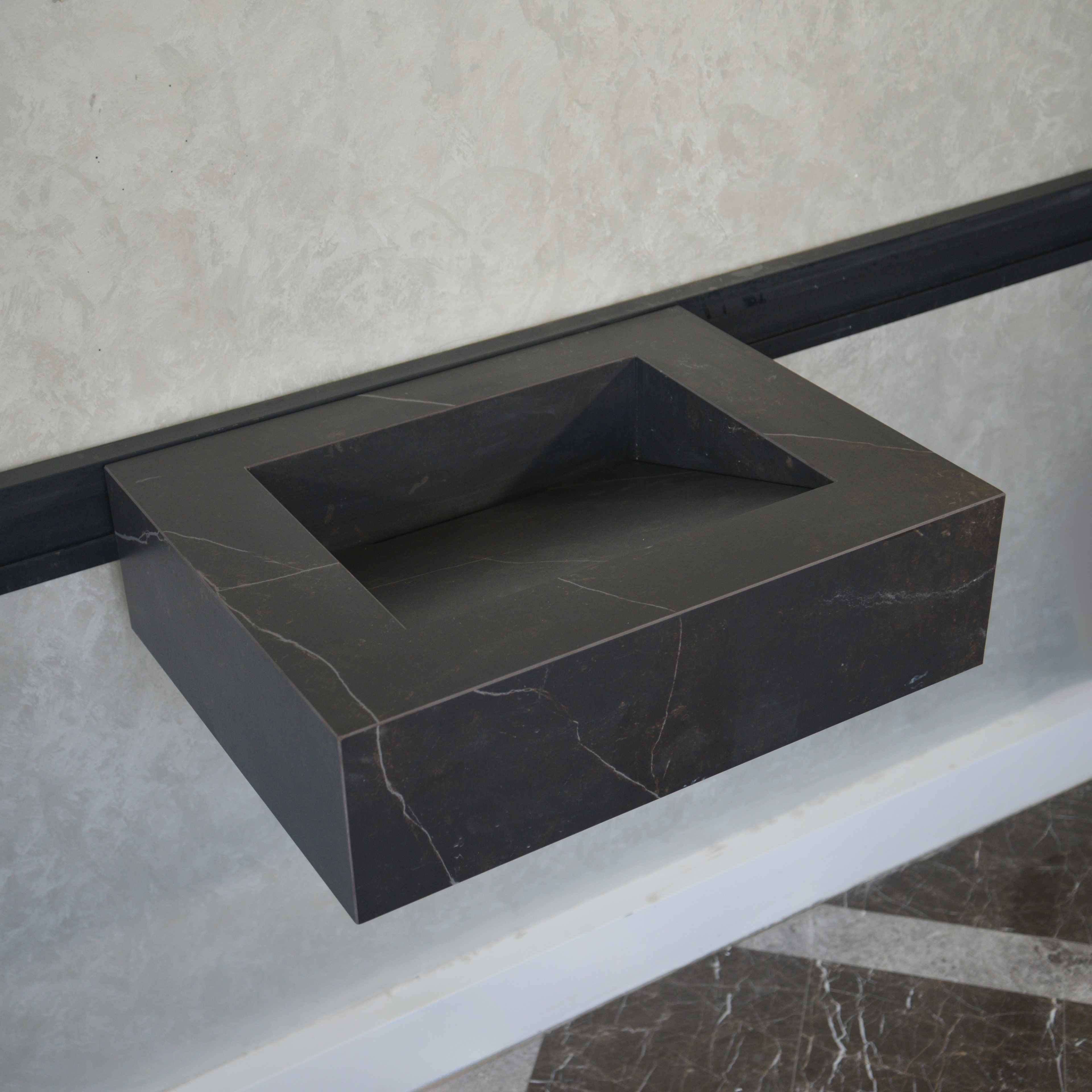 HANDCRAFTED DEKTON KELYA HIGH ENGINEERED PORCELAIN SINK (ES-035)