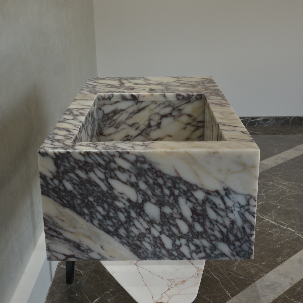 CUSTOM MADE CALACATTA VIOLA BATHROOM SINK (NS-062)