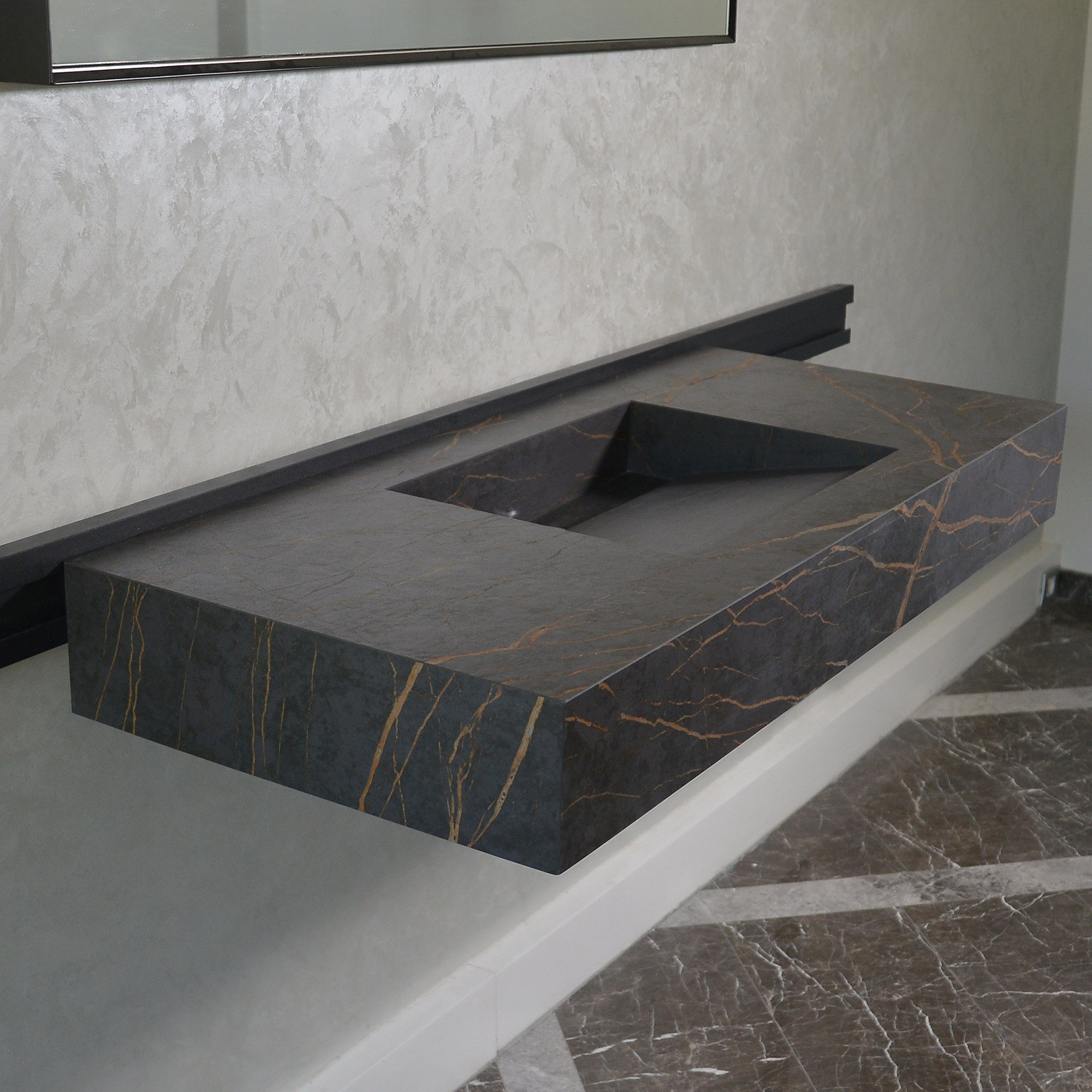 Handcrafted Dekton - Laurent Engineered Porcelain Sink (ES-054)